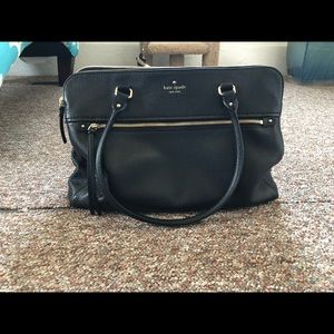 Kate Spade Cobble Hill Kieran Leather Tote- Black